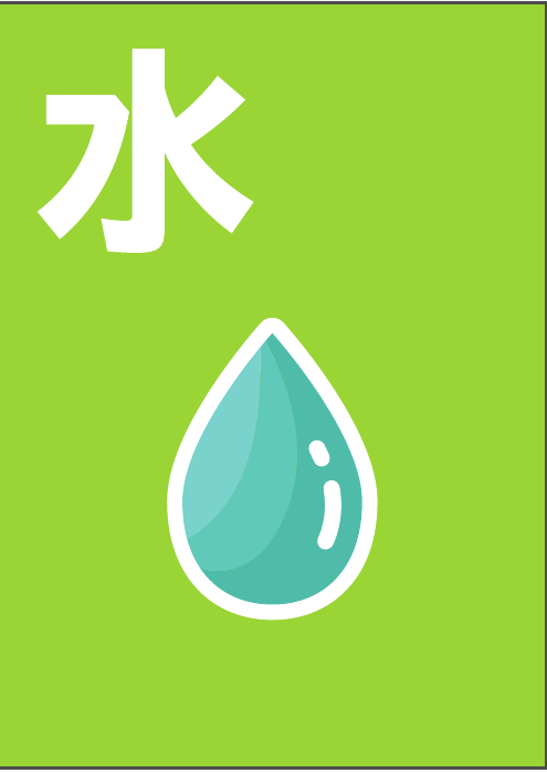 資源カード 水